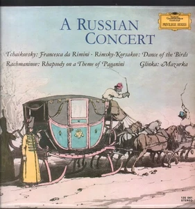 135061 Various Artists A Russian Concert LP vinyl Austria Deutsche Grammophon - Picture 1 of 3