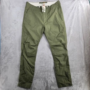 Relwen Flyweight Flex Chino Men Size 32 Olive Green Lightweight Huckberry new - Picture 1 of 10