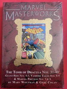 Marvel Masterworks Tomb of Dracula #4 Var 367 #31-40 HC New Vol 3 MMW Vampire 1 - Picture 1 of 2