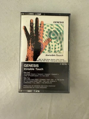 Genesis Invisible Touch Cassette Tape With Case 1986 Atlantic Records - Image 1 of 4