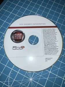 2015 FIAT 500e OWNERS INFORMATION CD-ROM - Bild 1 von 2