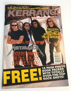 Kerrang Magazine Kerrang! 1992 Number 380 Metallica - Picture 1 of 2