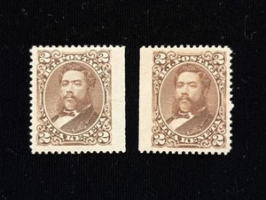 HAWAII: MINT #35 (2) NEVER HINGED OG CV $44+ - Picture 1 of 2