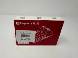 Raspberry Pi 5 8GB Single Board 2,4GHz Quad-Core 64-Bit Arm Cortex-A76 CPU - Bild 1 von 7