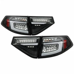 Spyder For Subara Impreza WRX Hatchback 2008-2014 Tail Lights Pair | LED | Black - Picture 1 of 7