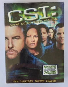 CSI: Crime Scene Investigation - The Complete Fourth Season (DVD) - BRAND NEW - Imagen 1 de 2