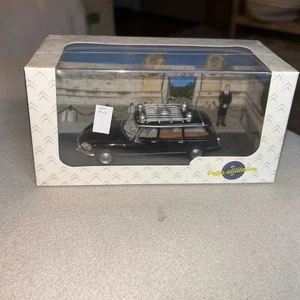 ATLAS 1:43 DIORAMA LES PETITS UTILITAIRES / LA CITROËN ID 19 BREAK VETERINAIRE - Picture 1 of 5