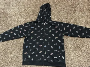 Vintage South Pole Hoodie Sweatshirt Sneaker AOP Streetwear Hip Hop Gr. Large - Bild 1 von 7