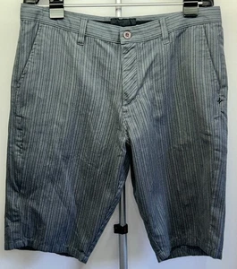 hurley shorts 36 gray pin stripe - Picture 1 of 10