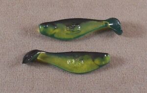 Walleye Fishing Lure 2 1/2 in. Original Mister Twister 1 Pk. Of 10 Sassy Shad