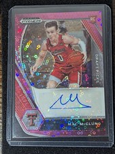 2021 Panini Prizm Draft Pick #DP-MMC Mac McClung RC Auto 20/20 Pink Circles