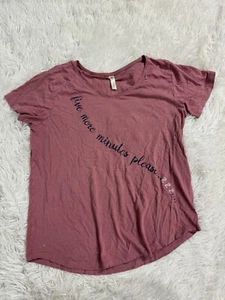 Damen Simple Pleasures Gr. S Pyjama Oberteil Nachtwäsche Kurzarm Shirt - Bild 1 von 4