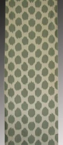 11 Yard HAND MADE UZBEK Natural SILK IKAT ADRAS FABRIC #7400 - Picture 1 of 4