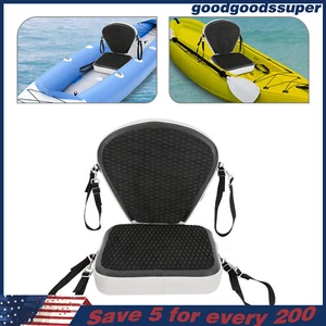 EVA Padded Kayak Seat Kayak Seats, Thicken Seat Cushion for Kayak, Black New - Picture 1 of 6