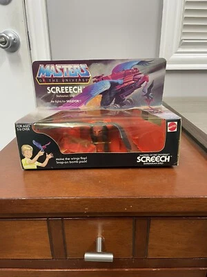 1982 SCREECH FIGURE Masters of the Universe MOTU  NIB #4713 - Image 1 of 4
