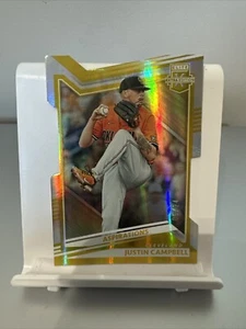 2022 Panini Elite Extra Edition Prime Numbers Gold Die-Cut /24 Justin Campbell - Picture 1 of 3
