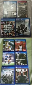 10 SONY PLAYSTATION 4 PS4*PSP SPIELE GTA V*FIFA*ASSINS CREED*COD*MORTAL KOMBAT - Bild 1 von 15