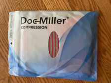 Doc Miller Open Toe 20-30mmHg Compression Sleeve Black Red Gray X-Large/ NEW
