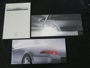 Mercedes Benz Clase CL 2000-2001 juego de folletos de ventas en Estados Unidos y Alemania W215 CL500 CL600 - Imagen 1 de 12
