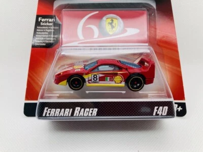 Hot Wheels Ferrari RACER F40 Red  - Image 1 of 4