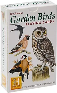 Garden Birds set of 52 playing cards + jokers - Picture 1 of 3
