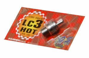 OS Products Type LC3 Glow Plug (Specialist Hot) for Nitro Engine