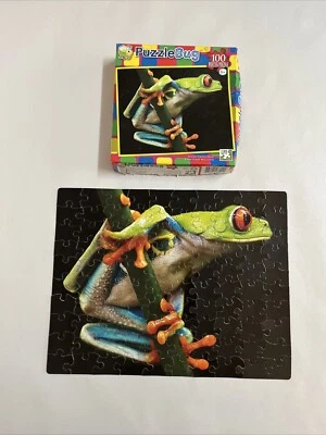 Puzzle Bug 100 Piece Puzzle FROG ( Complete) - Image 1 of 4