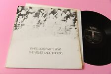VELVET UNDERGROUND LP WHITE LIGHT UK 1984 EX++