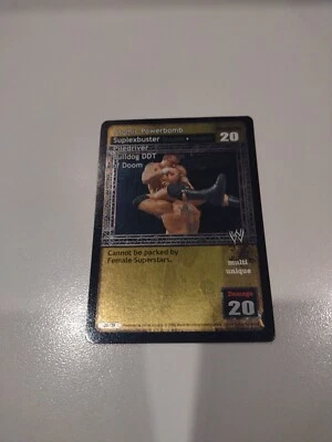 WWF/WWE Raw Deal CCG Atomic Powerbomb Suplexbuster Piledriver Bulldog DDT Of... - Image 1 of 2