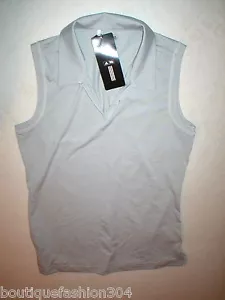 NWT $120 New Adidas Golf Polo 2 Top Small Womens Purple Tennis Lot Silver S Tops - Picture 1 of 11