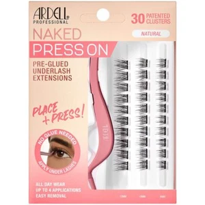 Ardell Naked Press On False Eyelashes Kit - Natural - Faux Cluster Underlashes - Picture 1 of 4