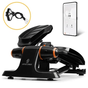 Stepper Mini Bicicleta Estática Expansor Pantalla de Computadora Fitness Deporte Entrenamiento Naranja - Imagen 1 de 7