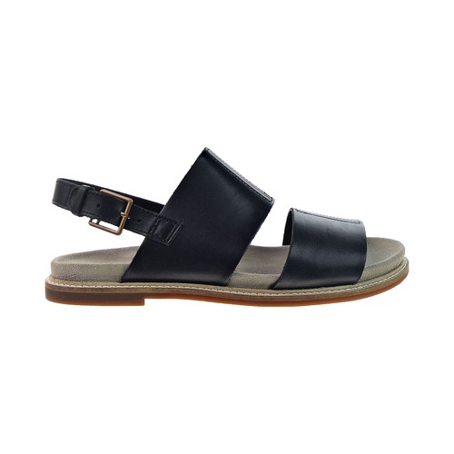 Sandali donna Clarks Corsio Slide in pelle nera 26152043