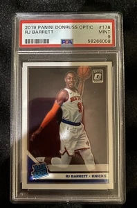 RJ Barrett Knicks 2019-2020 PSA 9 Donruss Optic Rated Rookie #178 - Bild 1 von 2