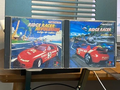 Sony PlayStation PS1 Game Soft Ridge Racer Revolution namco Japan version - Image 1 of 4