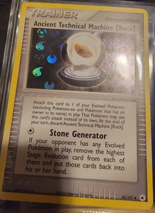 Reverse Holo Foil Antigua Máquina Técnica [Roca] 85/101 Pokémon Ocultos Casi Nuevo/Como Nuevo - Imagen 1 de 1