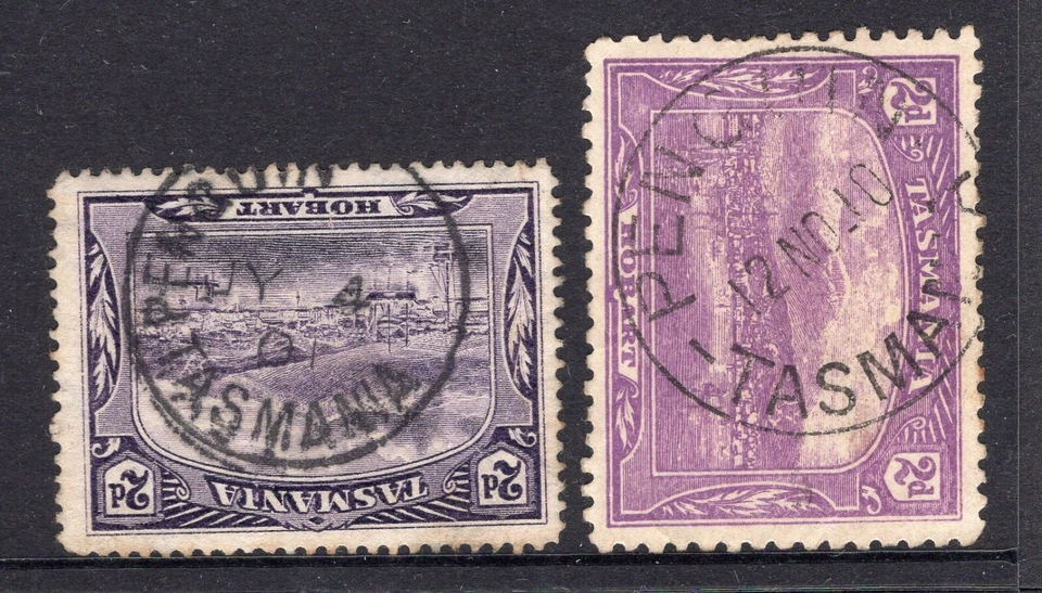 PINGÜINO de Tasmania pmks en imágenes 2d tipo 1(x) y 2b clasificado VC (1) y C (2) Foto 1 de 1