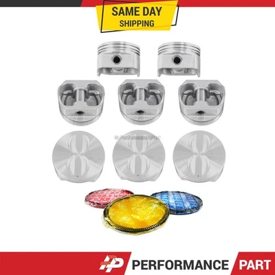 Pistones con anillos para 67-95 AM 5,7 L V8 OHV 16v Foto 1 de 3