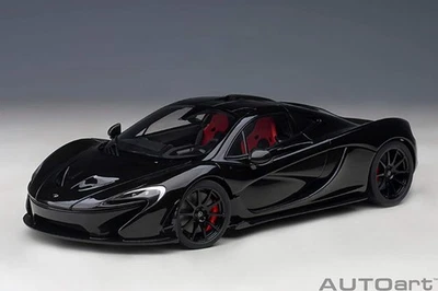 AUTOart 2013 Mclaren P1 negro fuego con interior rojo 1:18 76065 Foto 1 de 4