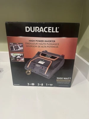 Duracell 3000 Watt High Power Inverter. DRINV3000. New - Image 1 of 4