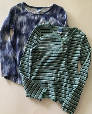 Old Navy Ribbed Top Girls CHILDREN Size S Set Of 2 - Image 1 of 4