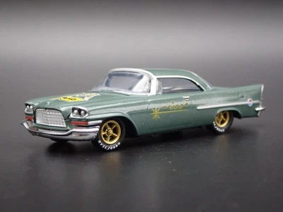 1957 57 Chrysler 300c Weiand Green 1:64 Scale Collectible Diecast Modello Auto - Immagine 1 di 4