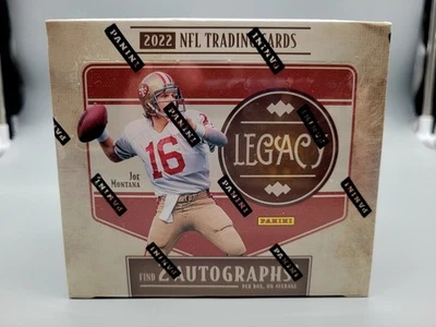 2022 PANINI LEGACY HOBBY BOX SEALED FOOTBALL CARDS NFL AUTO ROOKIE cook aidan - Image 1 of 3