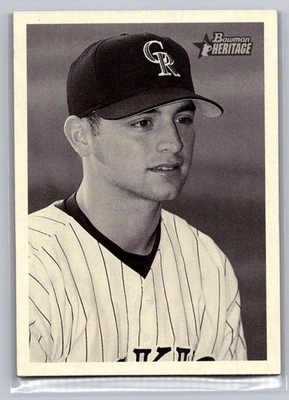 Brent Butler 2001 Bowman Heritage Colorado Rockies #148 - Image 1 of 2