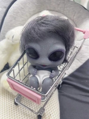 5inch Soft Silicone Reborn Doll Realistic Alien Baby Dolls Simulation Mini Doll - Image 1 of 4