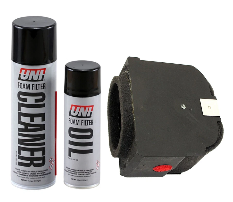 Filtro de aire UNI NU-4055 con limpiador y aceite combo Honda CB500 CB550 CB550F CB550K Foto 1 de 1