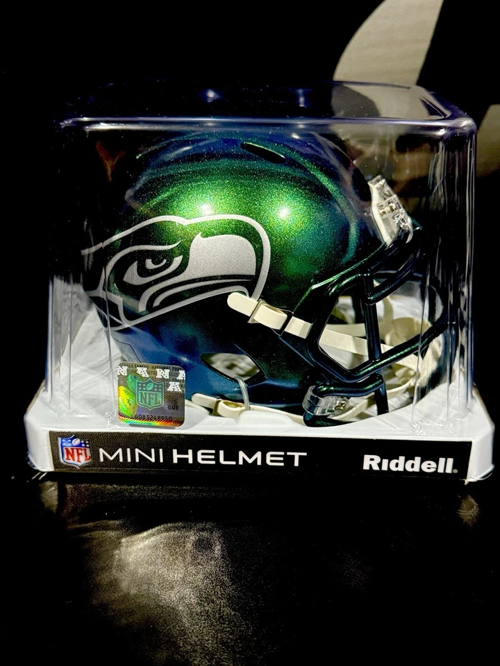 Casco Seattle Seahawks Riddell réplica velocidad 2025 rivalidad Foto 1 de 1
