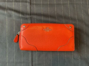Cartera Coach naranja  - Imagen 1 de 4
