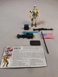 Gung Ho V3 G.I. Joe 1992 Hasbro Vintage Action Figure Filecard - Picture 1 of 10