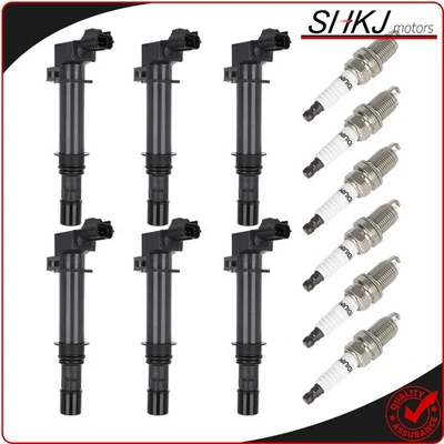 6Pcs New Ignition Coil fits 3.7L V6 2004-2008 Dodge Dakota Durango Ram 1500 - Image 1 of 4